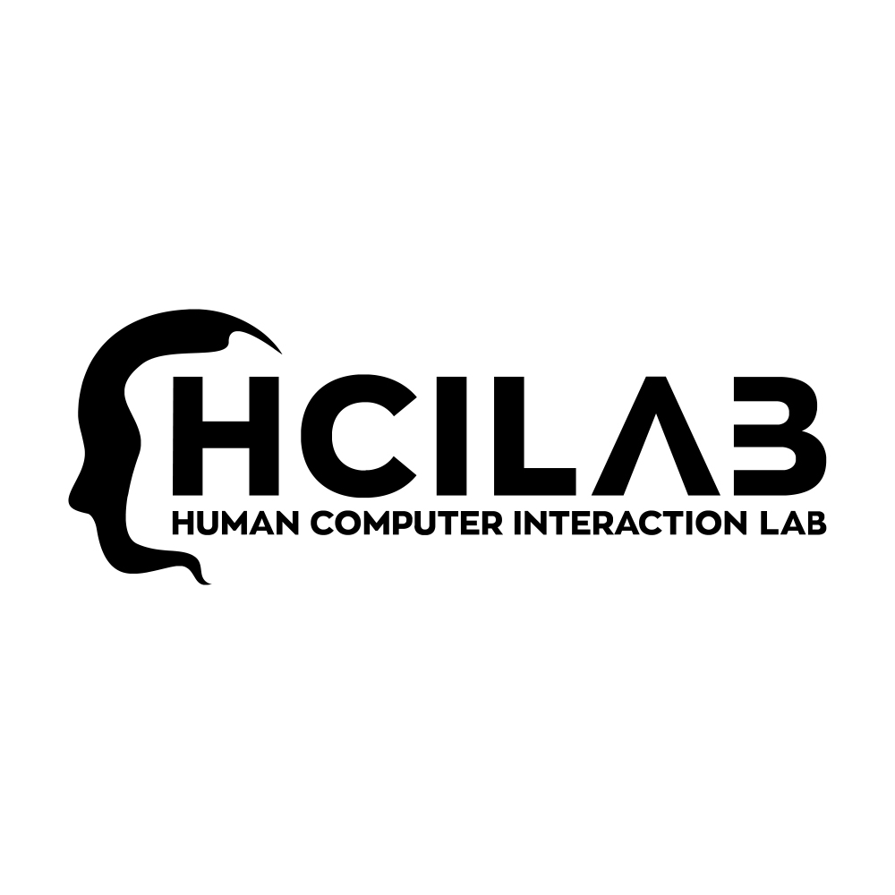 Λογότυπο HCILAB (μαύρο & κείμενο)